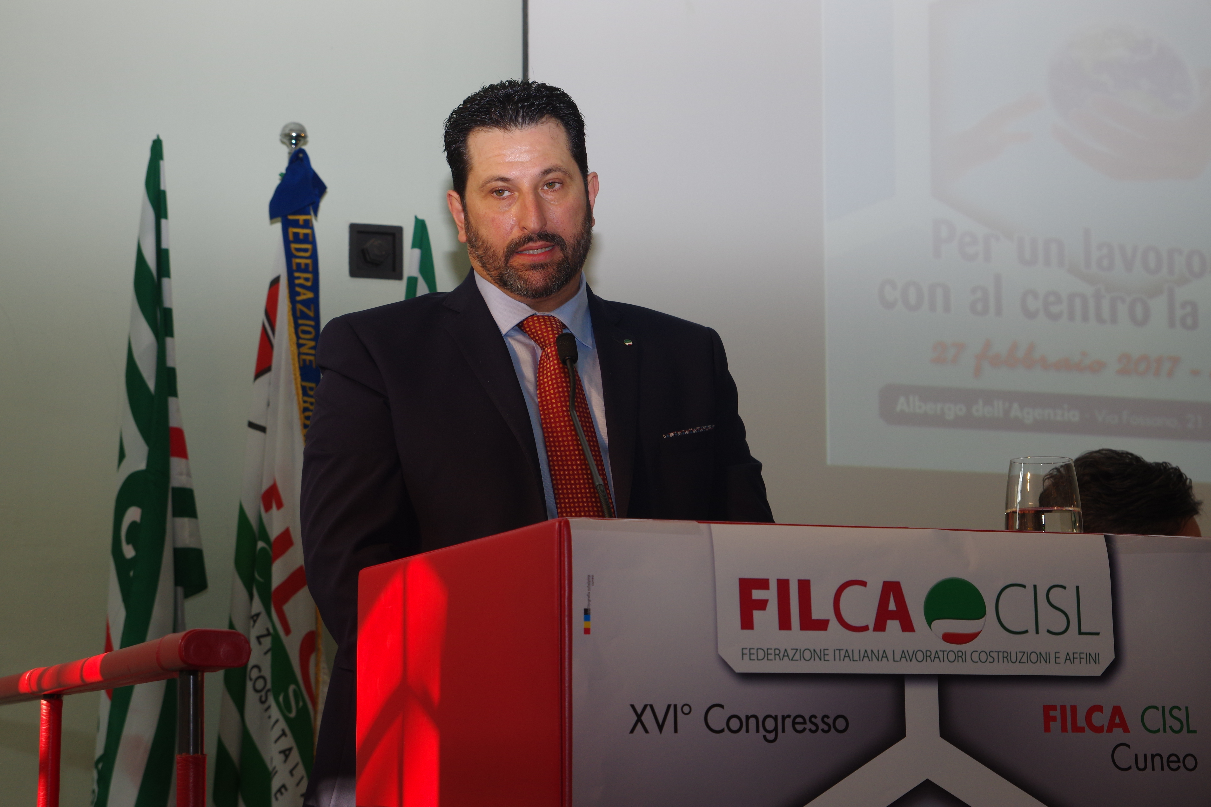 Vincenzo Battaglia - Segretario Generale Filca Cisl Cuneo