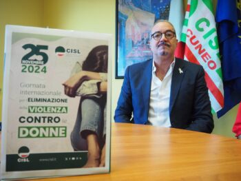 No alla violenza sulle donne: l’intervento del Segretario generale della Cisl Cuneo