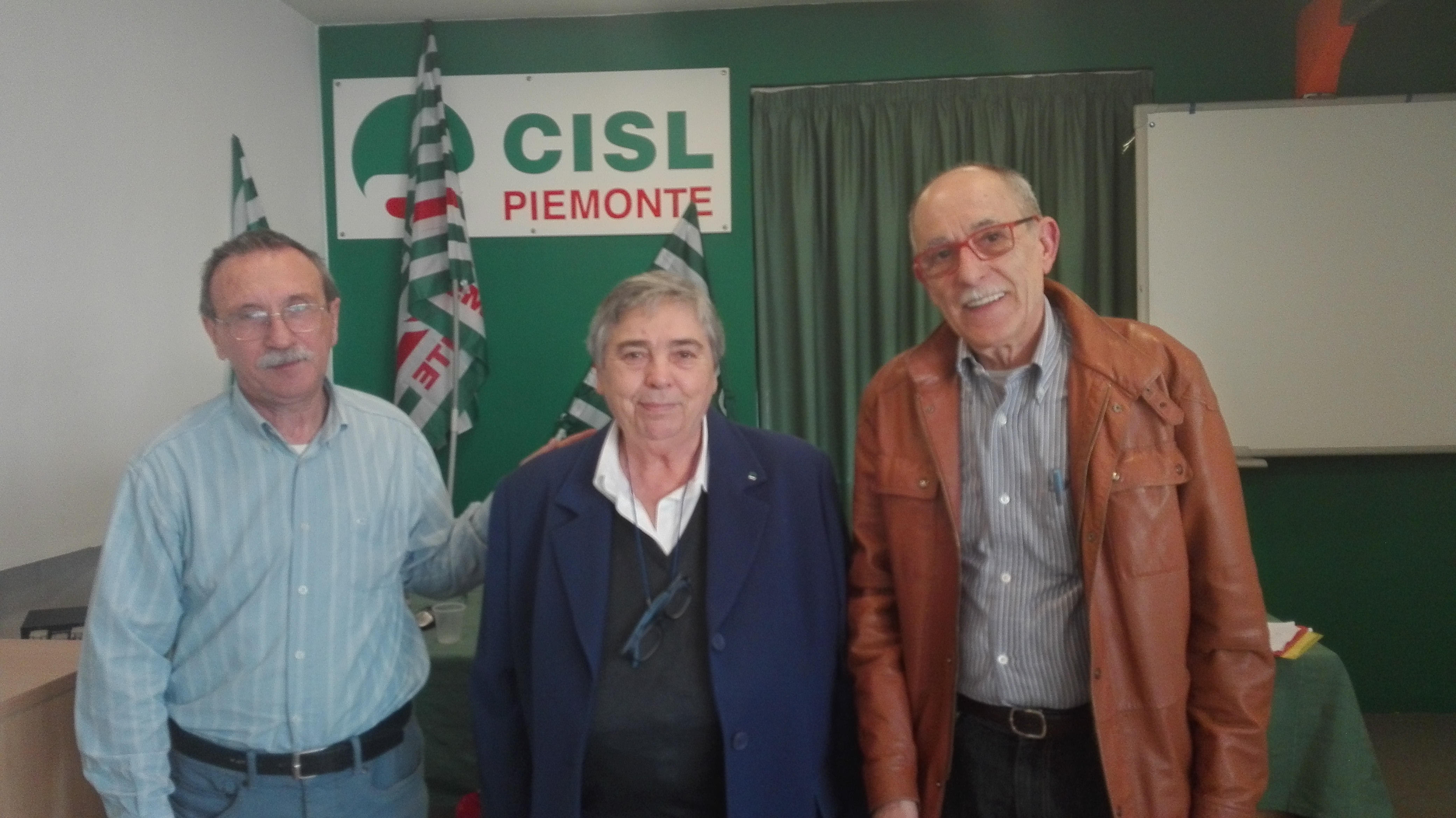 La nuova Segreteria Fnp Cisl Piemonte