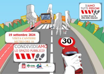 “Siamo tutti pedoni” arriva a Rivoli e Chivasso