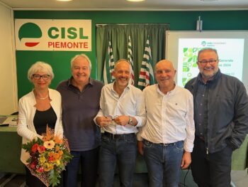 Si rinnova la squadra FNP CISL Piemonte: Agostino Demichelis e Lina Simonetti entrano in segreteria