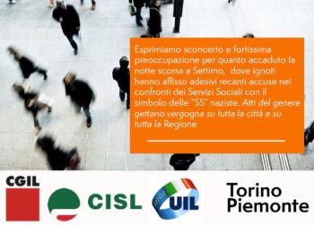 Cgil Cisl Uil Torino e Piemonte: “Fermare la campagna denigratoria e di odio e non usare i bambini strumentalmente”