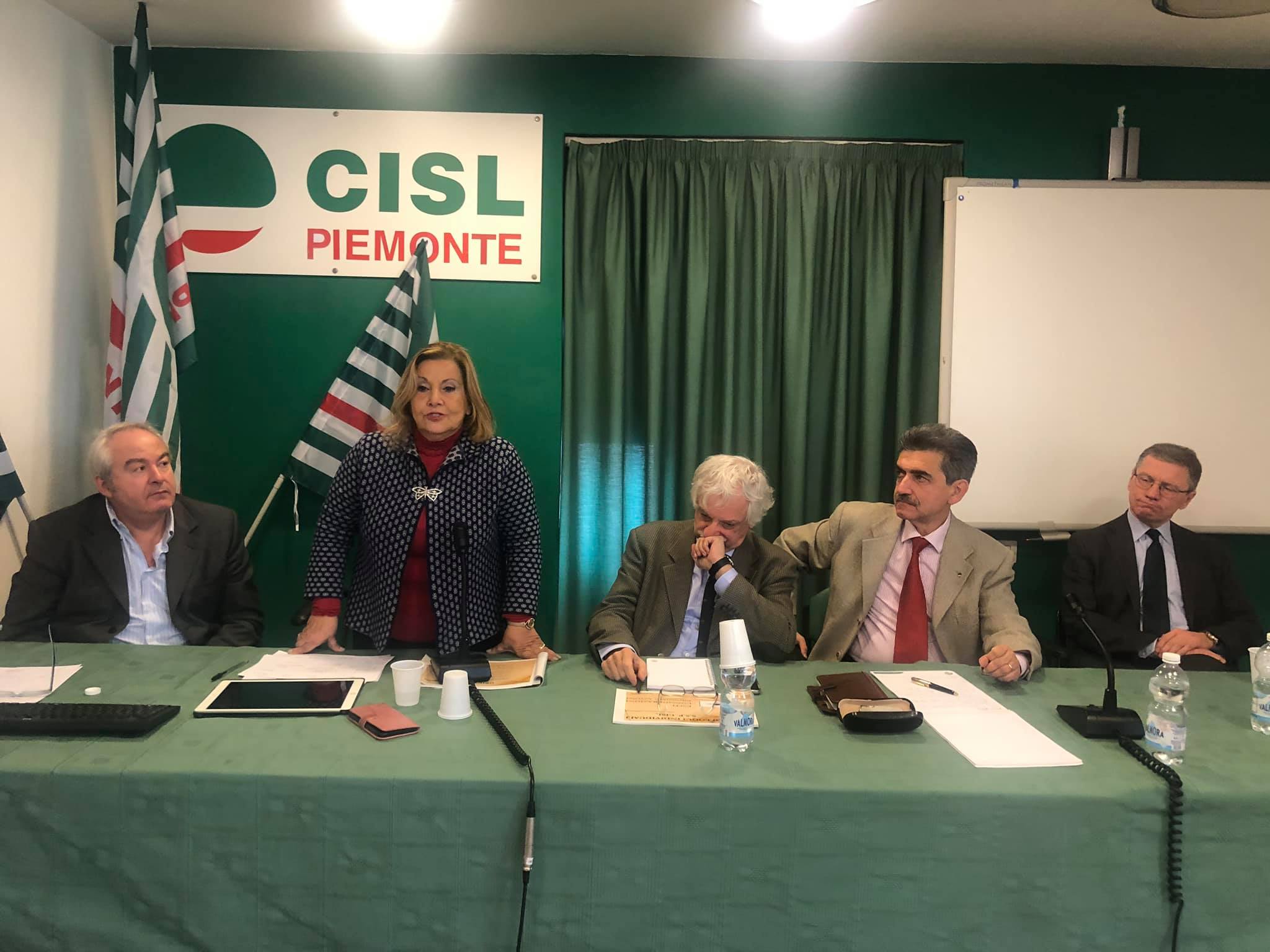 Caf Cisl riunione a Torino