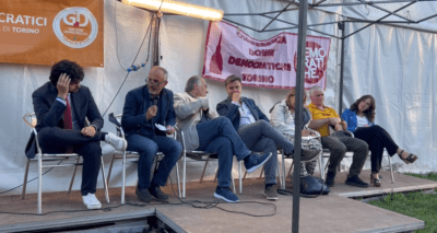 L’intervento del segretario generale Cisl Piemonte, Luca Caretti, alla Festa dell’Unità di Torino