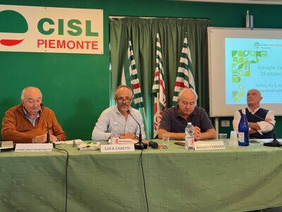 Caretti al Consiglio generale Fnp Cisl Piemonte su posizione Cisl legge di bilancio